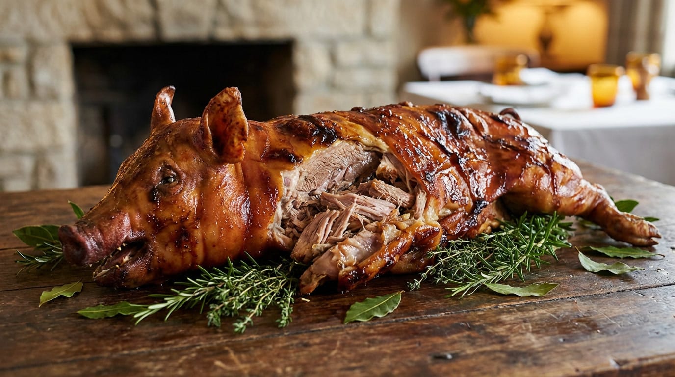 Catering chicago pig roast 06