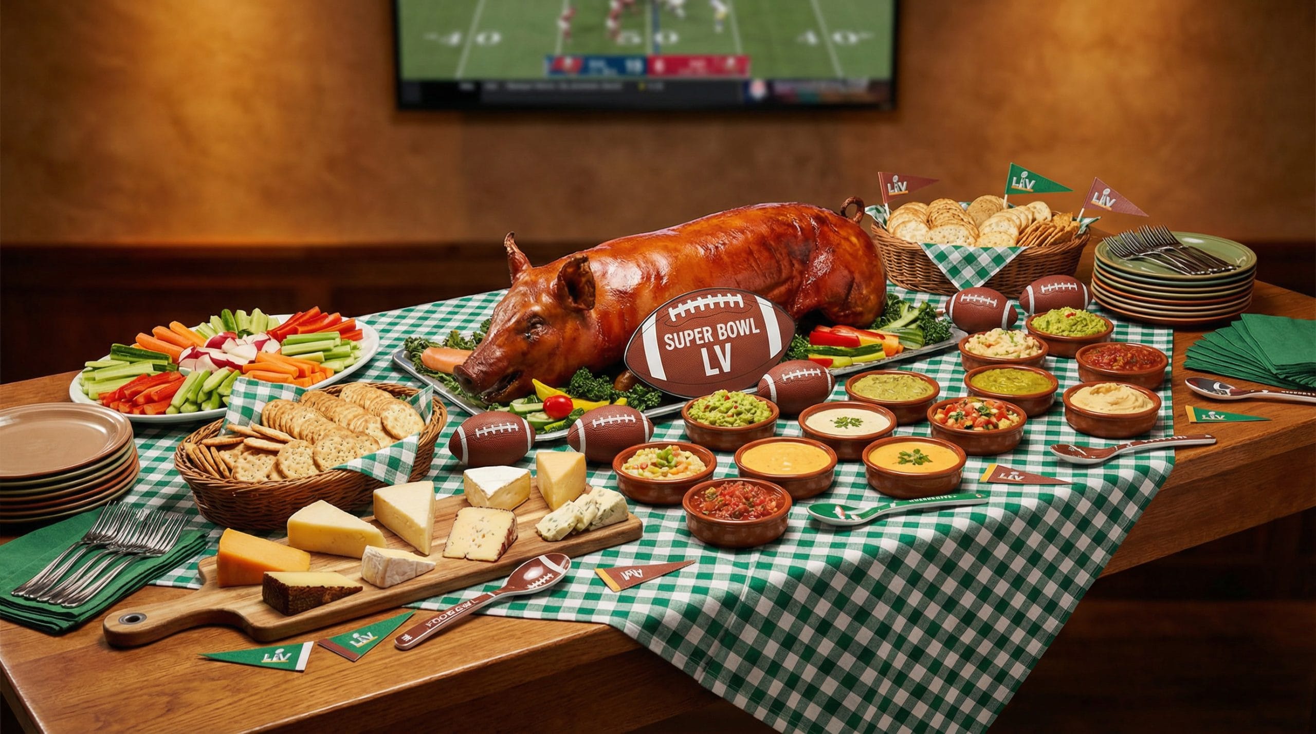 Super bowl catering near me