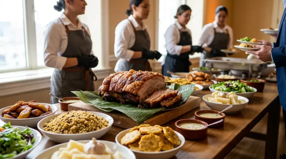 what to serve with puerto rican pernil 1784340976565